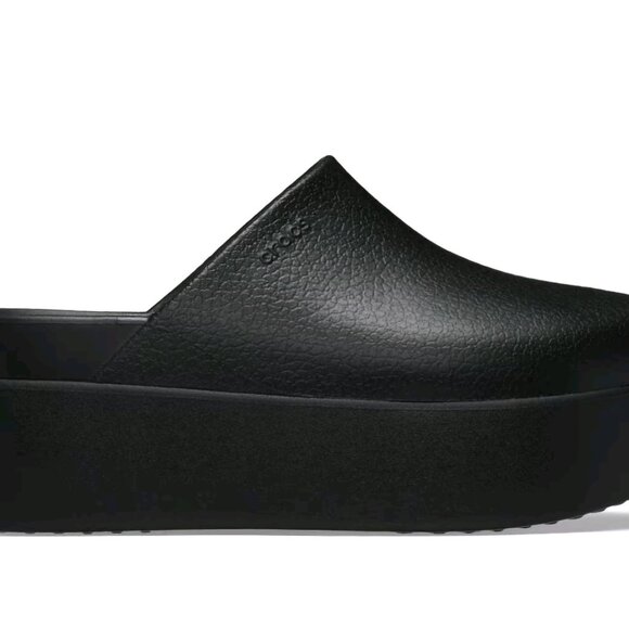 Crocs Platform Dylan Black Size 7 - BNWT - Picture 2 of 5